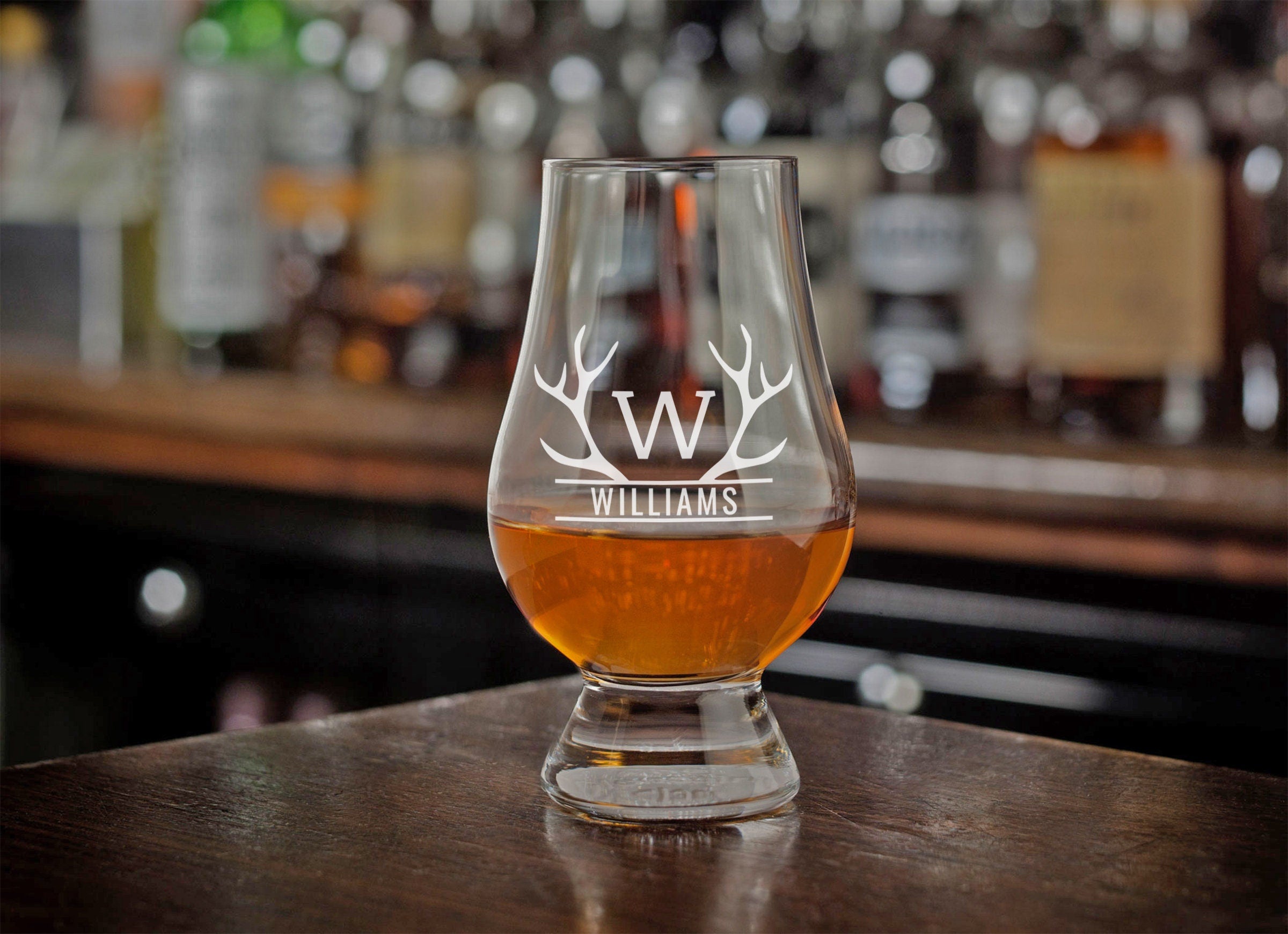 Personalized Glencairn Whiskey Tasting Glass
