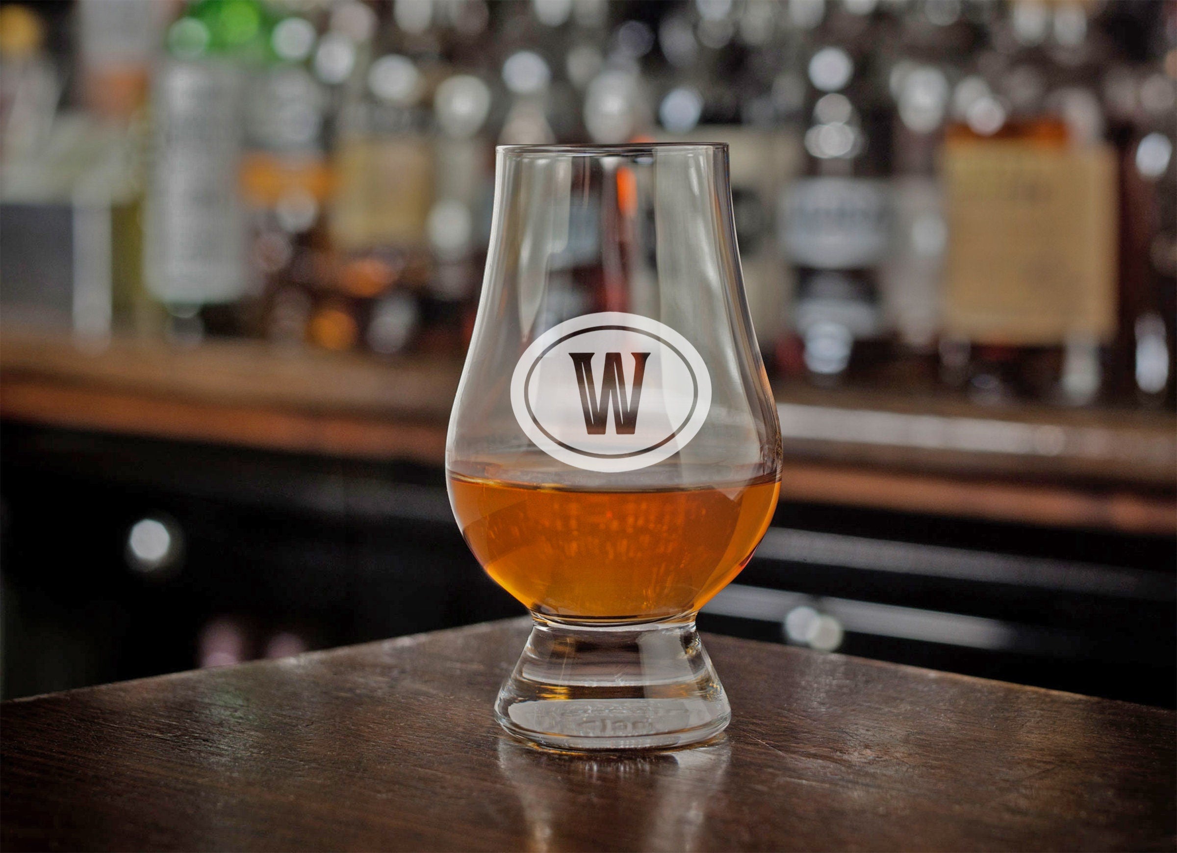 Personalized Glencairn Whiskey Tasting Glass