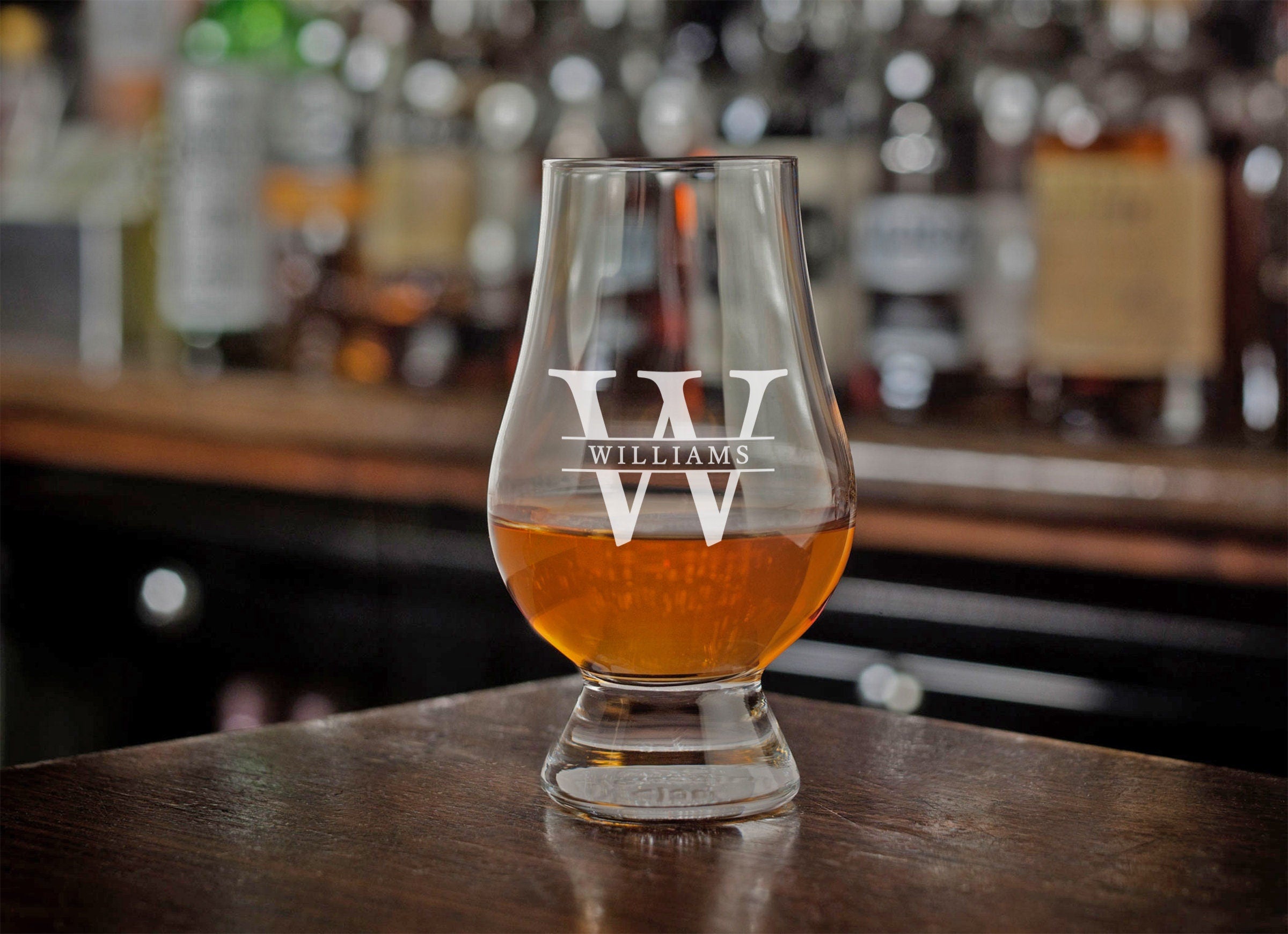 Personalized Glencairn Whiskey Tasting Glass